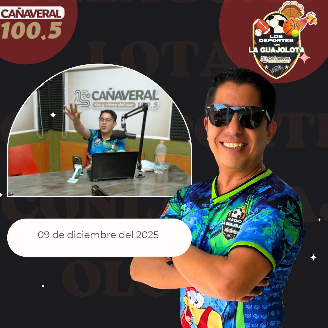 Los Deportes con la Guajolota – 09 de diciembre del 2025 
