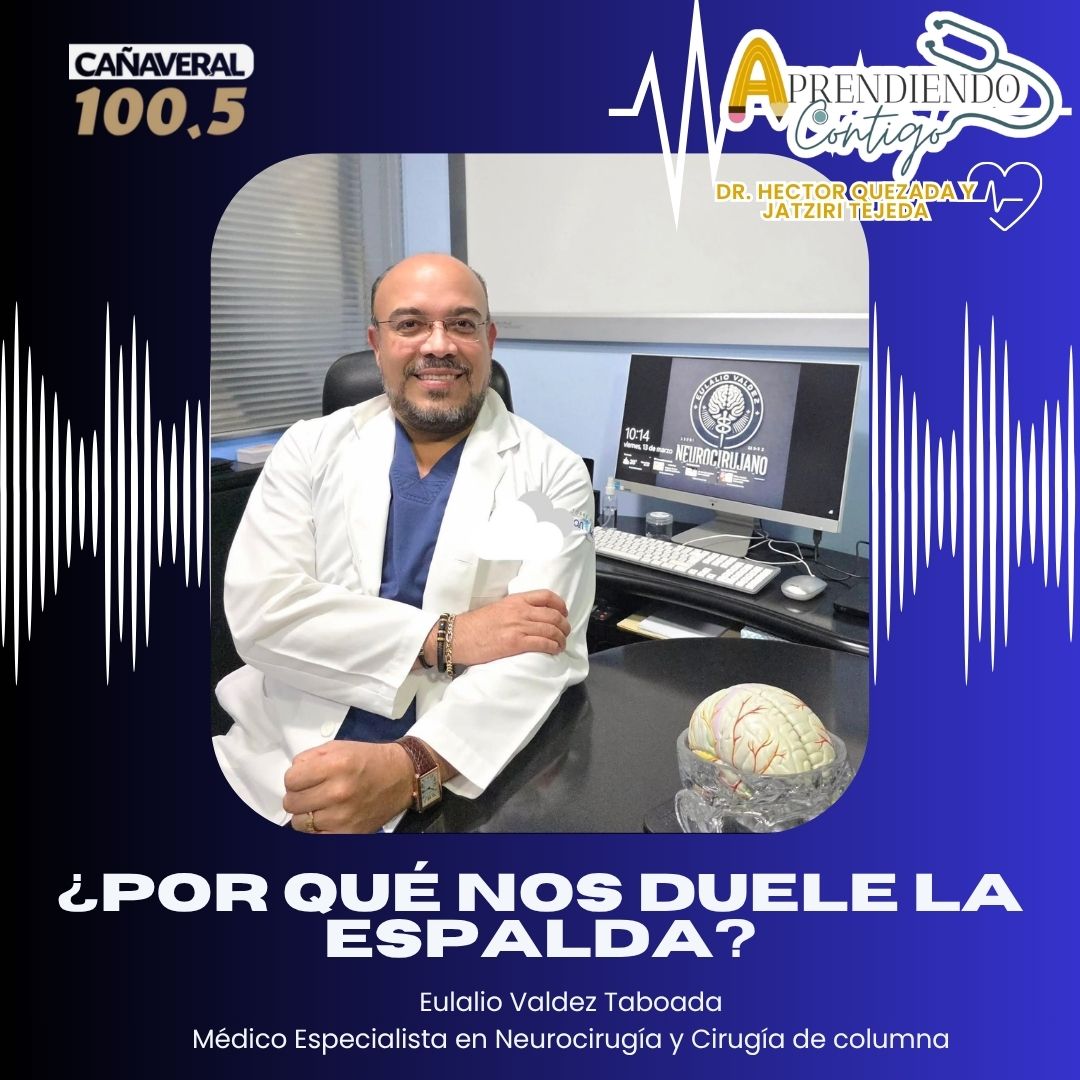 ¿POR QUÉ NOS DUELE LA ESPALDA?- 03 de agosto 2026